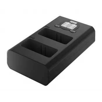 Newell DL-USB-C Dual-Channel Ladegerät für GoPro Hero 9/10/11/12 Akkus CPSS1B