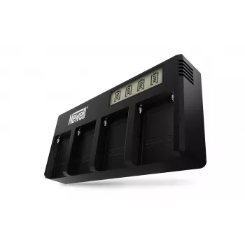 Newell DF-4CH Quad-Channel Ladegerät für Sony NP-F Serie