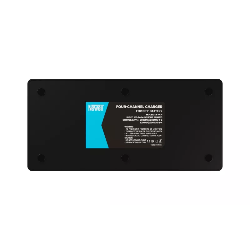 Newell DF-4CH Quad-Channel Ladegerät für Sony NP-F Serie