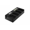 Newell DF-4CH Quad-Channel Ladegerät für Sony NP-F Serie