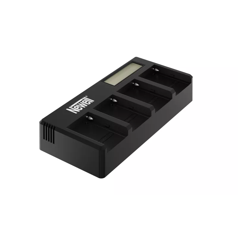 Newell DF-4CH Quad-Channel Ladegerät für Sony NP-F Serie