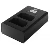 Newell DL-USB-C Dual Channel Ladegerät für Olympus BLX-1 Akkus