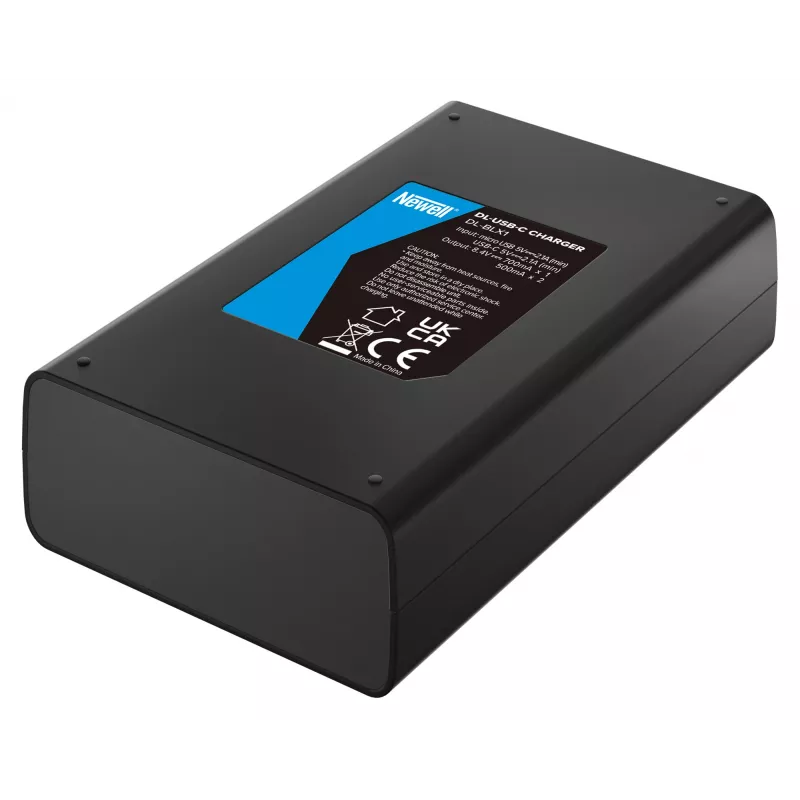 Newell DL-USB-C Dual Channel Ladegerät für Olympus BLX-1 Akkus