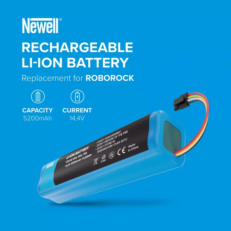Newell Ersatzakku MIS56T6VX für Xiaomi Roborock