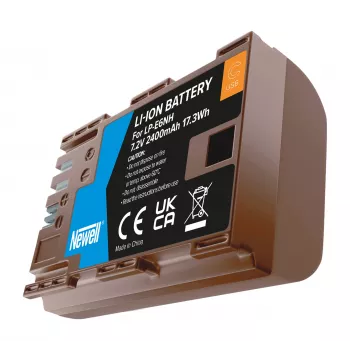 Newell Ersatzakku LP-E6NH USB-C für Canon