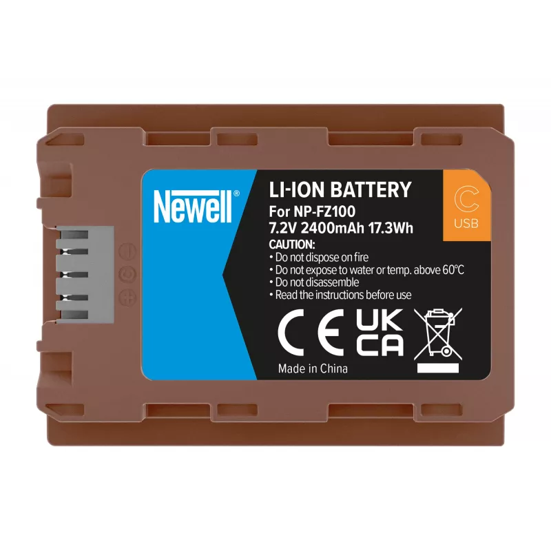 Newell Ersatzakku NP-FZ100 USB-C für Sony