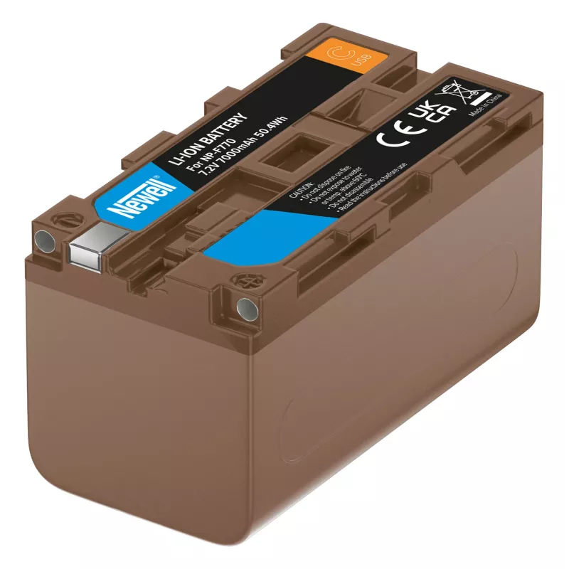 Newell NP-F770 Ersatzakku mit USB-C für Sony