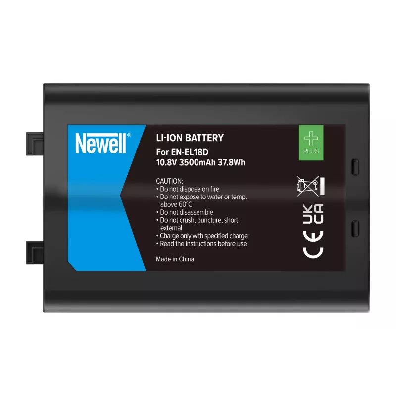 Newell Plus Ersatzakku EN-EL18d für Nikon