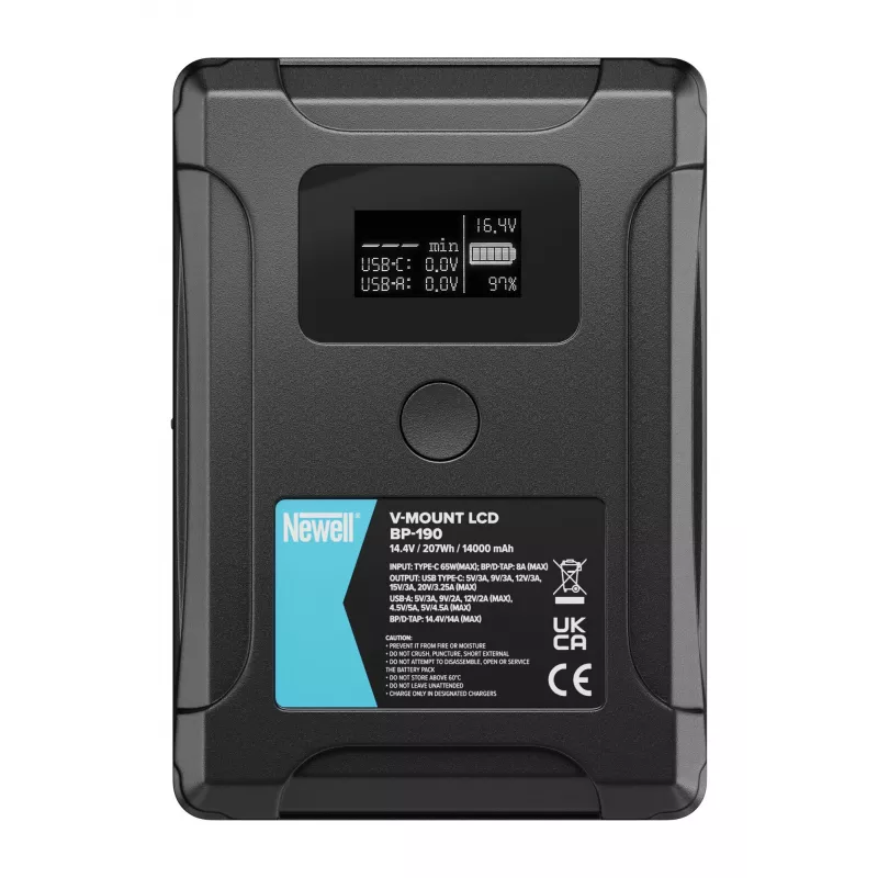 Newell BP-190 LCD V-Mount Akku 190Wh 14,4V
