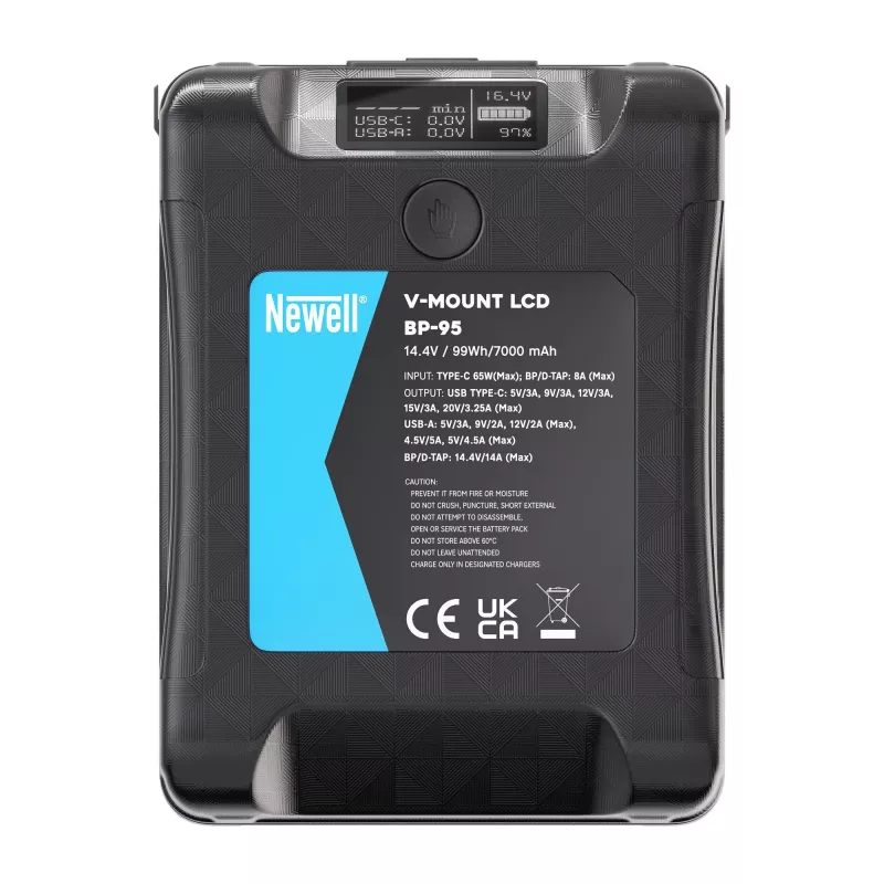 Newell BP-95 LCD V-Mount Akku 95Wh 14,8V 6600mAh