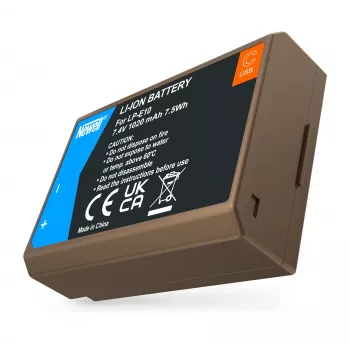 Newell Ersatzakku LP-E10 USB-C für Canon