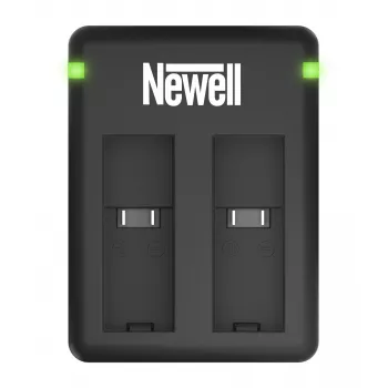 Newell SDC-USB Dual-Channel USB Charger für Kodak LB-015 Akkus