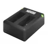 Newell SDC-USB Dual-Channel USB Charger für Kodak LB-015 Akkus