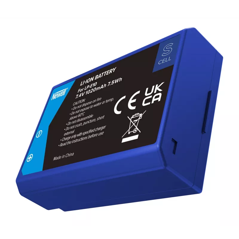 Newell SupraCell Protect Ersatzakku LP-E10 für Canon