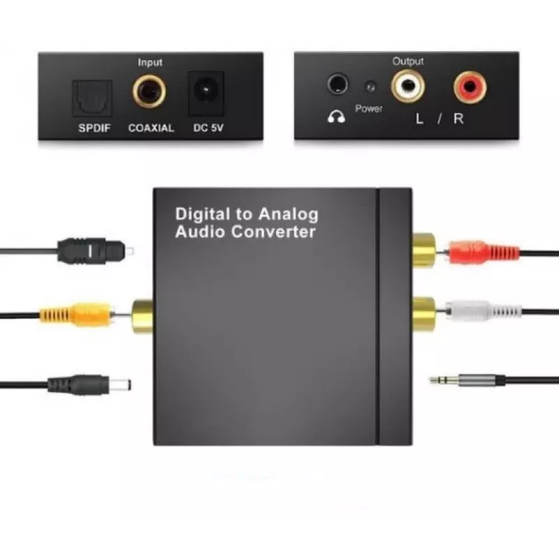 MOZOS DAC 24BIT/192KHZ mit optischem Kabel