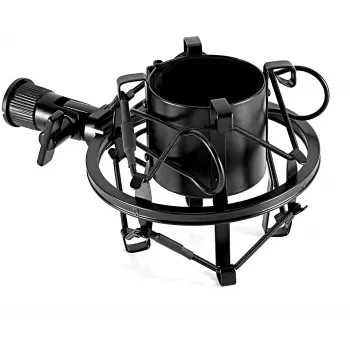 MOZOS SHM2 Anti-Vibrations-Spinnenhalterung für Mikrofon 48-54 mm