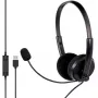 MOZOS MTX1091ECO Kabelgebundenes On-Ear-Headset mit Mikrofon USB-A