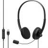 MOZOS MTX1091ECO Kabelgebundenes On-Ear-Headset mit Mikrofon USB-A