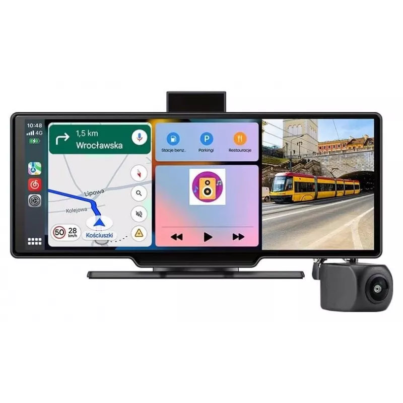 Tracer CR-PLAY 10.2 Wireless CarPlay/Android Auto Receiver mit 10,2 inch IPS-Touchscreen