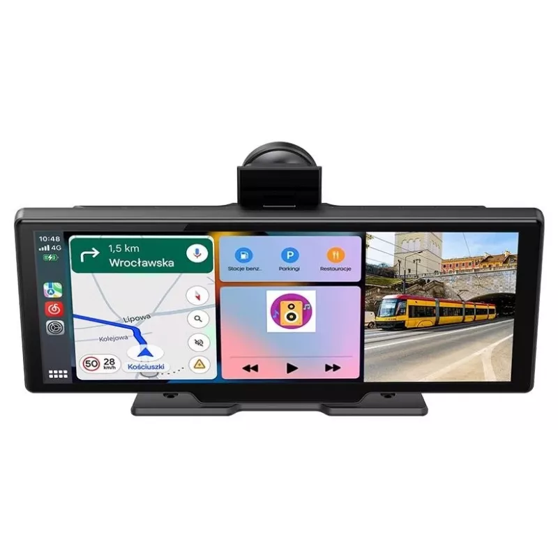 Tracer CR-PLAY 10.2 Wireless CarPlay/Android Auto Receiver mit 10,2 inch IPS-Touchscreen