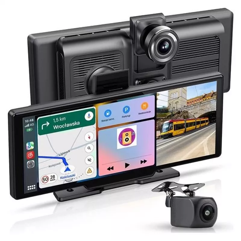 Tracer CR-PLAY 10.2 Wireless CarPlay/Android Auto Receiver mit 10,2 inch IPS-Touchscreen
