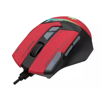 Tracer GameZone Spectra RGB kabelgebundene Gaming-Maus, 7200 DPI, rot (TRAMYS47839)