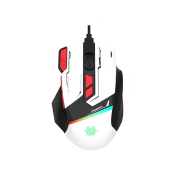 Tracer GameZone Spectra RGB kabelgebundene Gaming-Maus, 7200 DPI, weiß (TRAMYS47840)