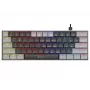 Tracer GameZone Keylo 61 Wired Mechanical Gaming Keyboard, 60% Layout, Outemu Red Switches, RGB Backlighting, Graphite
