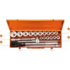 NEO TOOLS Steckschlüsseleinsätze 3/4 Zoll, 21-teilig