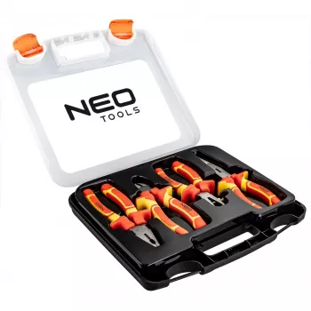NEO TOOLS 1000V Isolierter Zangen-Satz, 4-teilig