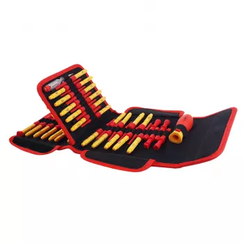 NEO TOOLS Schraubendreher-Bits mit 1000V Griff, 50 Stk.