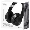 Omega Freestyle FH0925 kabelloses Bluetooth-Headset mit aktiver Geräuschunterdrückung, schwarz (44903)