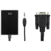 Accura VGA + Minijack to HDMI 0.2m Video- & Audio-Konverter