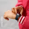 Crong Liquid Silicone Strap für Apple Watch 38/40/41/42 mm (Schwarz)
