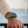Crong Milano Steel Edelstahl Milanese Loop Armband für Apple Watch 38/40/41/42 mm (Silber)