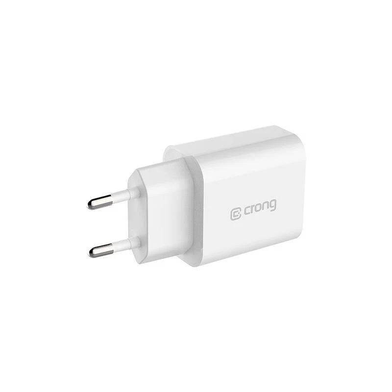 Crong USB-C Travel Charger 20W Power Delivery White