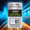 Wozinsky HDMI 2.1 Kabel 8K 60Hz 48Gbps / 4K 120Hz / 2K 144Hz 5m Silber (WHDMI-50)