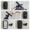 Wozinsky Universal Handlebar Phone Mount für Fahrrad, Motorrad, Elektroroller - Schwarz (WBHBK7)