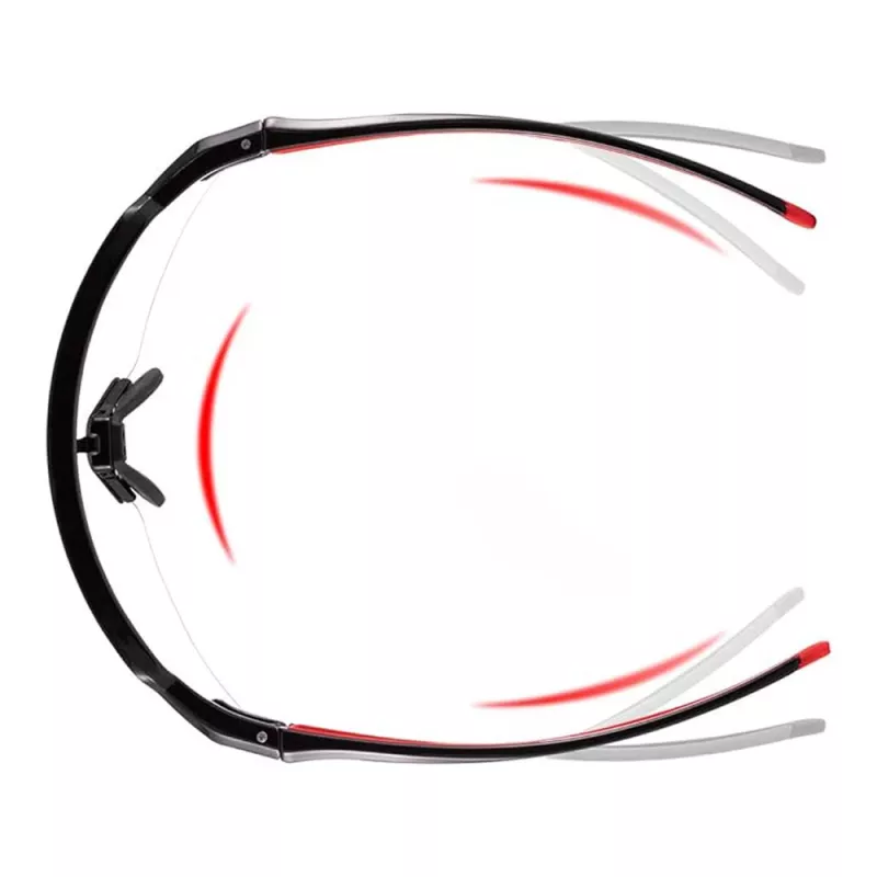 ROCKBROS Fahrradbrille photochromatisch UV400 Modell 10173 Schwarz-Rot