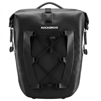 Rockbros 30140022001 Wasserdichte Fahrradtasche für Gepäckträger - Schwarz