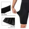 ROCKBROS RK2002XL Herren-Radträgerhose mit gepolstertem Sitzpolster, XL, Schwarz