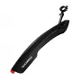 ROCKBROS DNB8001BK Fahrrad-Schutzblech hinten mit rotem LED-Licht - Schwarz