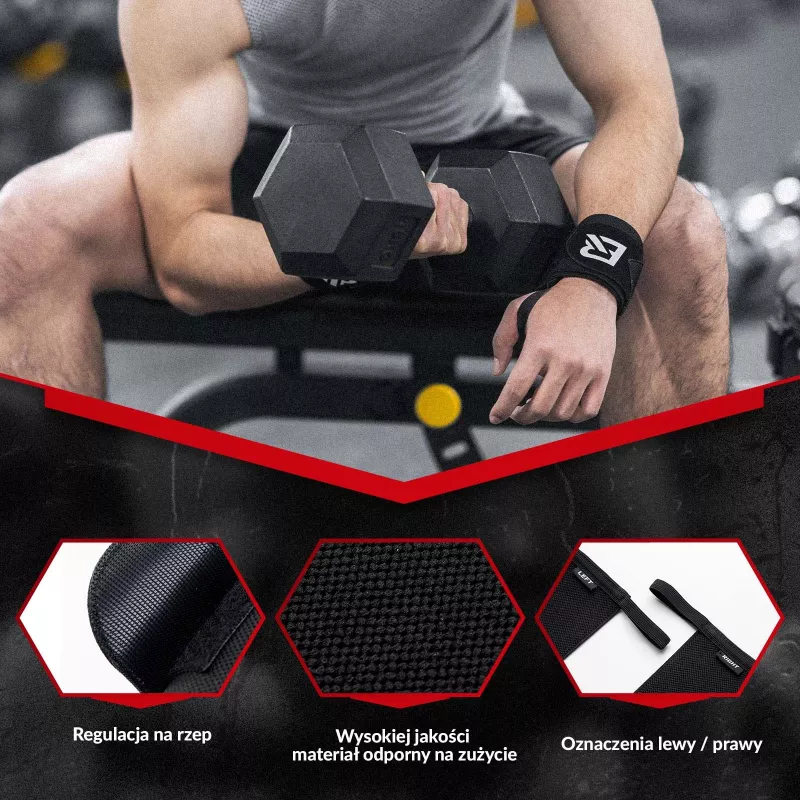 ROCKBROS Sport-Schweißband 0431001 Schwarz (2er-Pack)