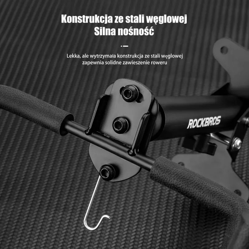 ROCKBROS Wandhaken für Fahrrad 27210016001 - Schwarz