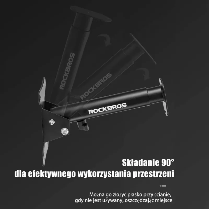 ROCKBROS Wandhaken für Fahrrad 27210016001 - Schwarz