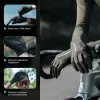 ROCKBROS Fahrradhandschuhe Halbfinger Gel-Polsterung M Grün-Schwarz