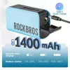 ROCKBROS Elektrische Luftpumpe 42520006001 Digitaler Kompressor für Bälle/Luftballons - Blau