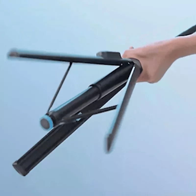 Premium Selfie Stick Wozinsky WRZP1 mit automatisch ausklappbaren Beinen, Stativfunktion, 1,7 m - Schwarz