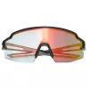 ROCKBROS Photochromic Cycling Glasses with UV Protection and RX Insert - Orange Lenses - Black Frame