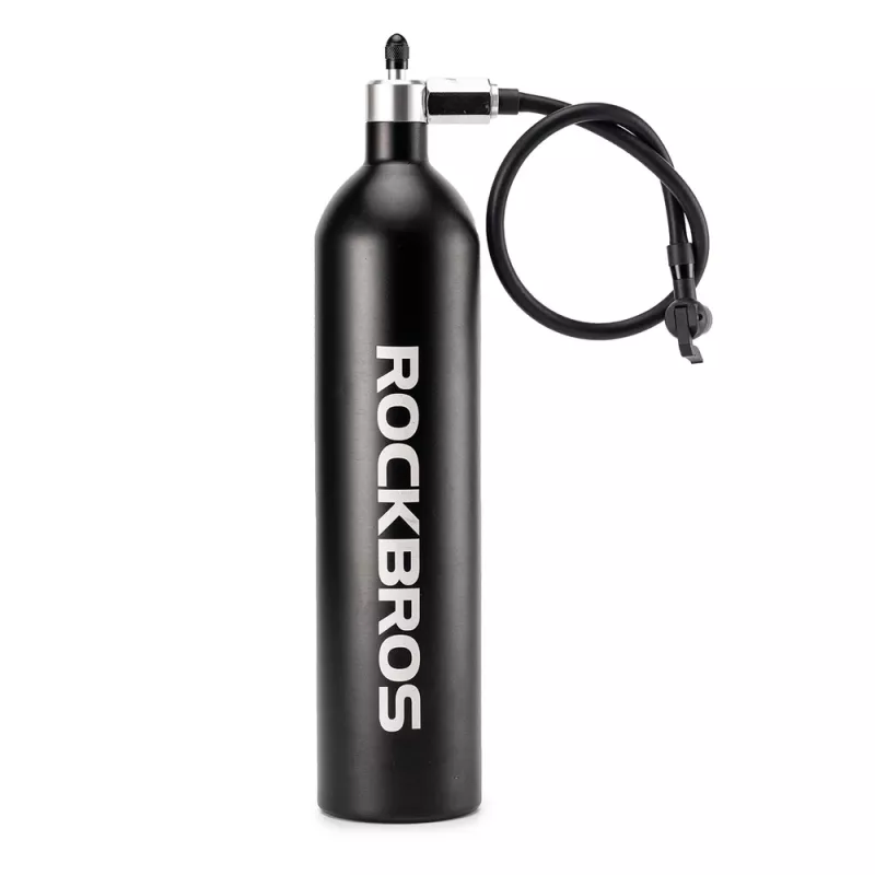 ROCKBROS Tubeless Reifenfüller Drucklufttank 1,2L 200 PSI - Schwarz